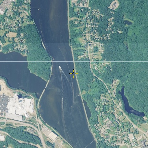 Aerial/Satellite Image of Long Rock Dike, CT