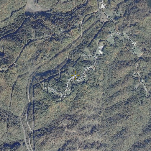 Aerial/Satellite Image of Jewell Ridge Volunteer Fire Department, VA