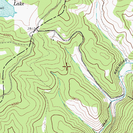 Topographic Map of Dayton Police Department, VA