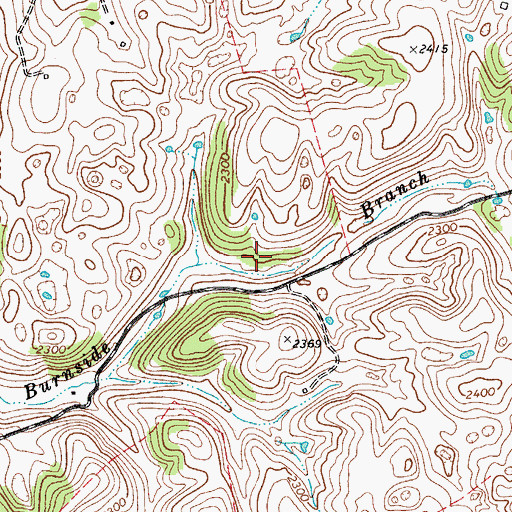 Topographic Map of Read Mountain Fire and Rescue, VA