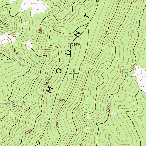 Topographic Map of Company 7 South River Fire Department, VA