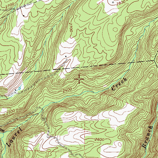 Topographic Map of Hollins Fire and Rescue, VA