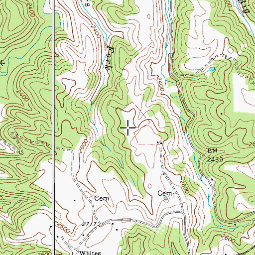 Topographic Map of Dugspur Rescue Squad, VA