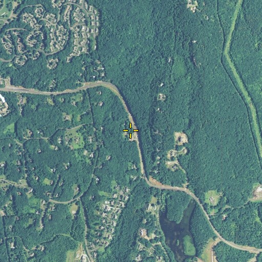 Aerial/Satellite Image of MacDonald Memorial Park, CT