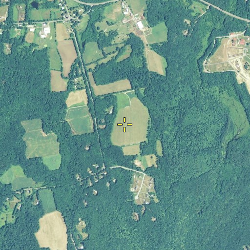 Aerial/Satellite Image of Mack Hill, CT