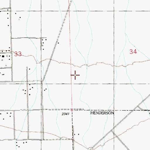 Topographic Map of Liberty High School, NV
