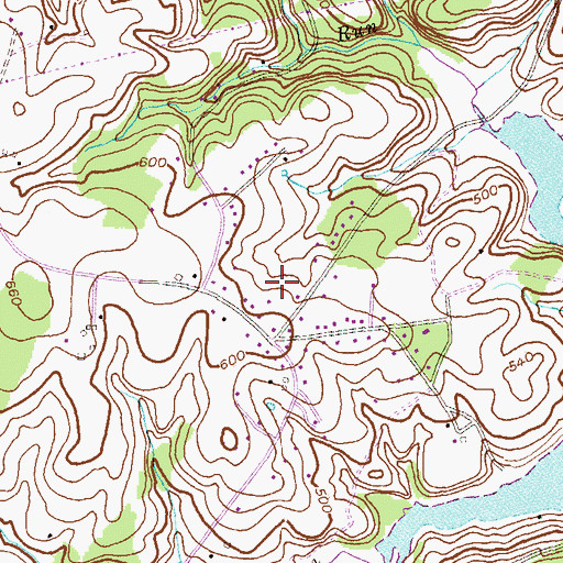 Topographic Map of Middle River Volunteer Ambulance Rescue Company Station 52, MD