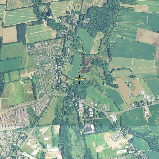 Aerial/Satellite Image of Marsh Brook, CT