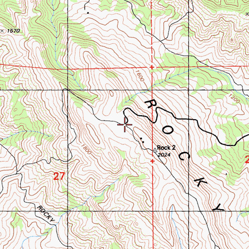Topographic Map of Nike Site SF-25C (historical), CA