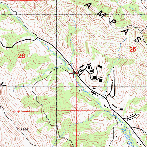Topographic Map of Nike Site SF-25L (historical), CA