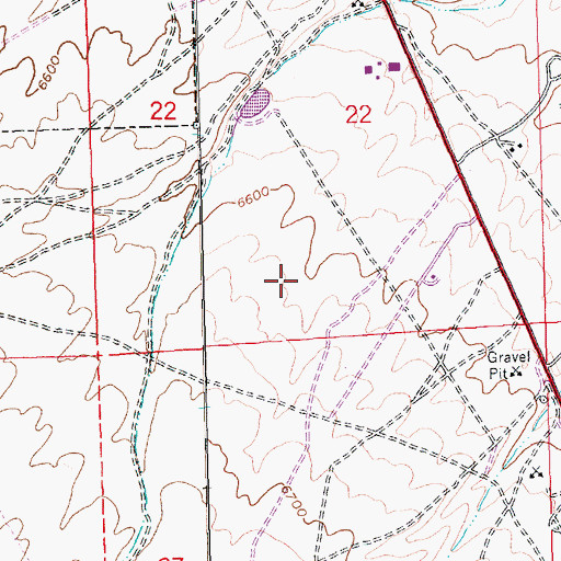 Topographic Map of Great Basin College Ely Branch Campus, NV