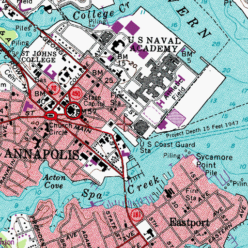 Topographic Map of Tobacco Rise House, MD