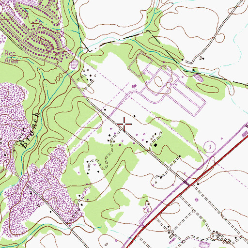 Topographic Map of Emmanuel Mission, MD