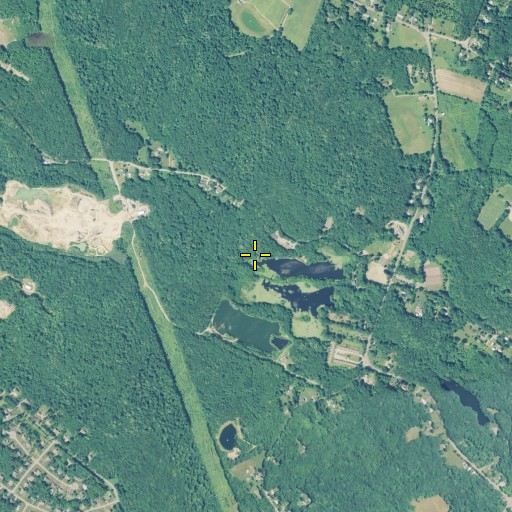 Aerial/Satellite Image of McAlpine Brook, CT