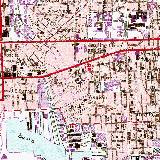 Topographic Map of Jewish Museum of Maryland, MD