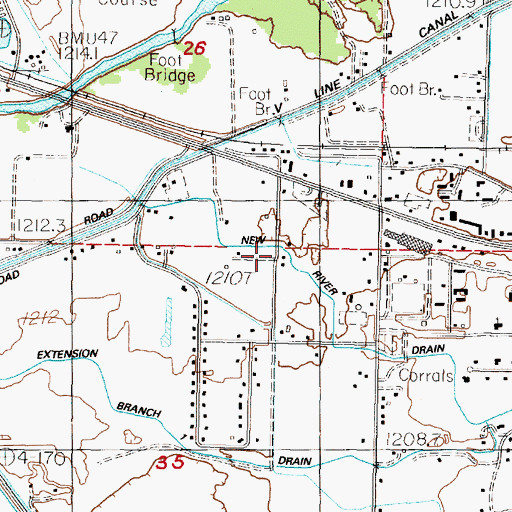 Topographic Map of Discovery Learning Center, NV