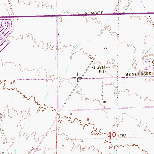Topographic Map of Childrens Choice Kindergarten, NV