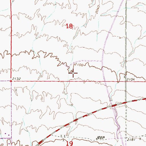 Topographic Map of Childrens World Learning Center, NV