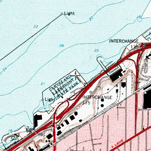Topographic Map of Nike Site CL-02C (historical), OH
