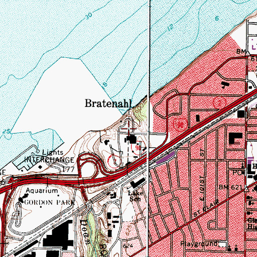 Topographic Map of Nike Site CL-02L (historical), OH