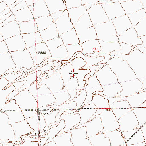 Topographic Map of Saint Elizabeth Ann Seaton Catholic School, NV