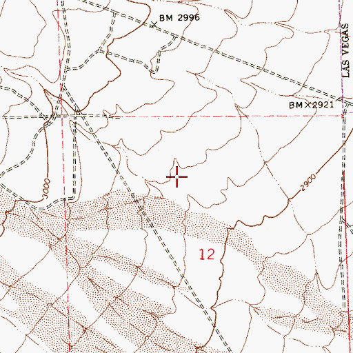 Topographic Map of Faith Lutheran Academy, NV