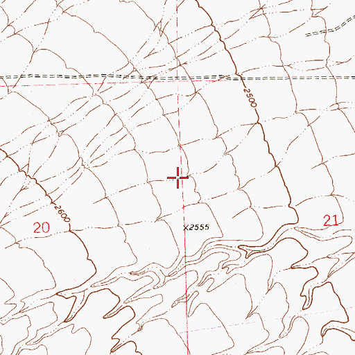 Topographic Map of La Petite Academy, NV