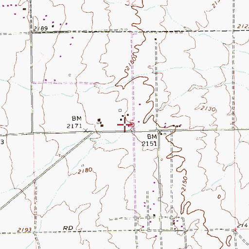 Topographic Map of La Petite Academy, NV