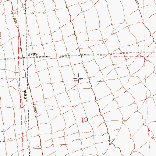 Topographic Map of Milton I Schwartz Hebrew Academy, NV