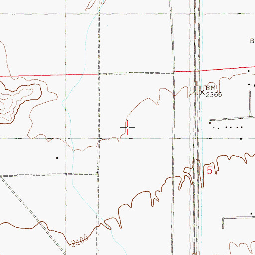 Topographic Map of Southern Highlands Preparatory School, NV