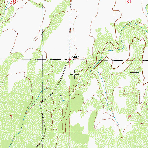 Topographic Map of Limestone Number Two Well, AZ