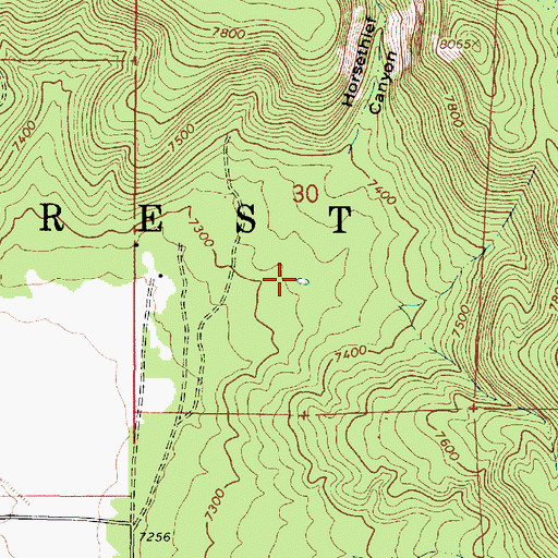 Topographic Map of Marlar Tank, AZ