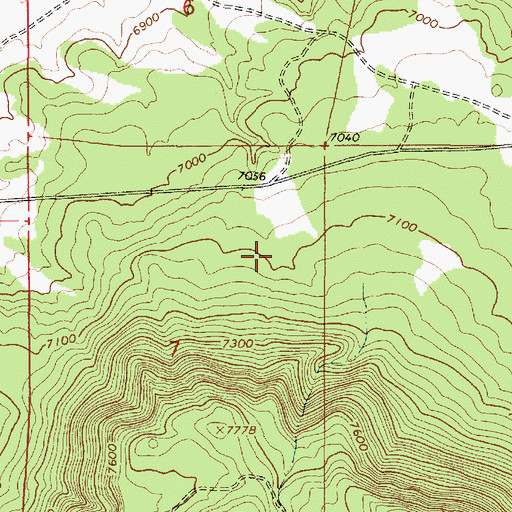 Topographic Map of Cable Guzzler, AZ