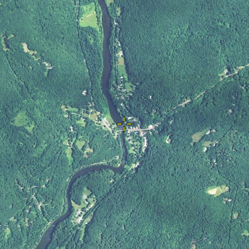 Aerial/Satellite Image of Mill Brook, CT