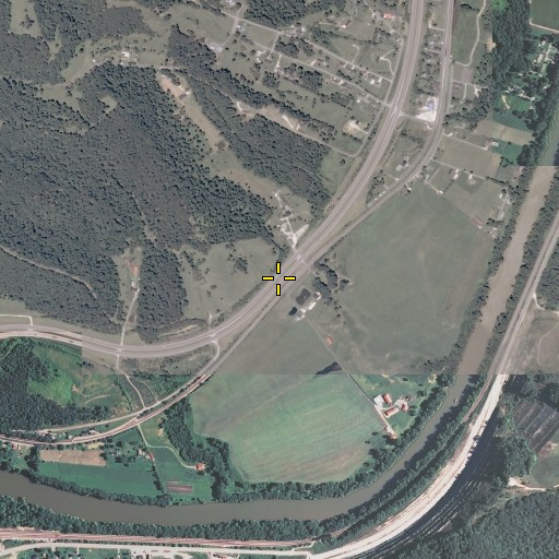 Aerial/Satellite Image of Kavanaugh School, KY