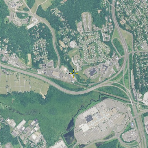 Aerial/Satellite Image of Mill Ridge Intermediate School, CT
