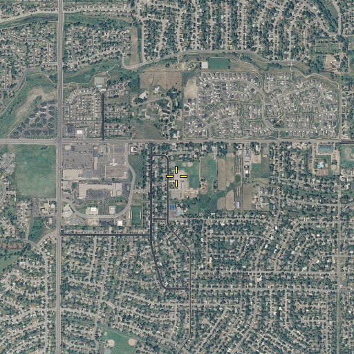 Aerial/Satellite Image of Normandy Elementary School, CO