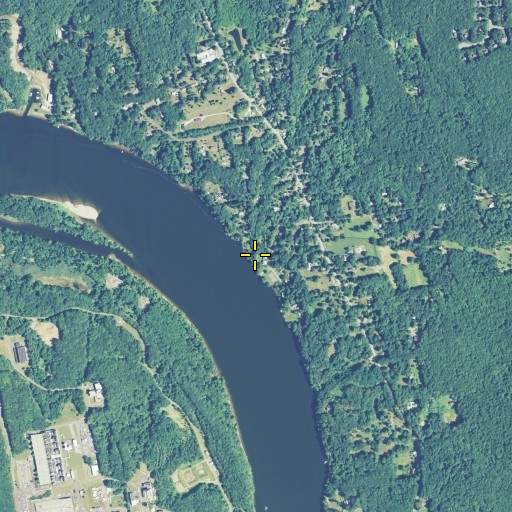 Aerial/Satellite Image of Mine Brook, CT