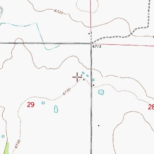 Topographic Map of Gray Tank, AZ