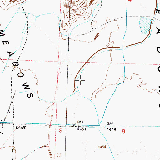 Topographic Map of Kids R Kids Kindergarten, NV
