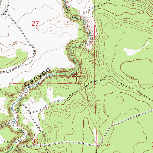 Topographic Map of Kelly Tank, AZ