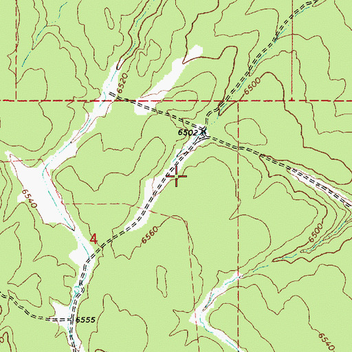 Topographic Map of Elliot Tank, AZ