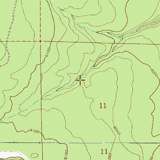 Topographic Map of Padre Boundry Trick Tank, AZ