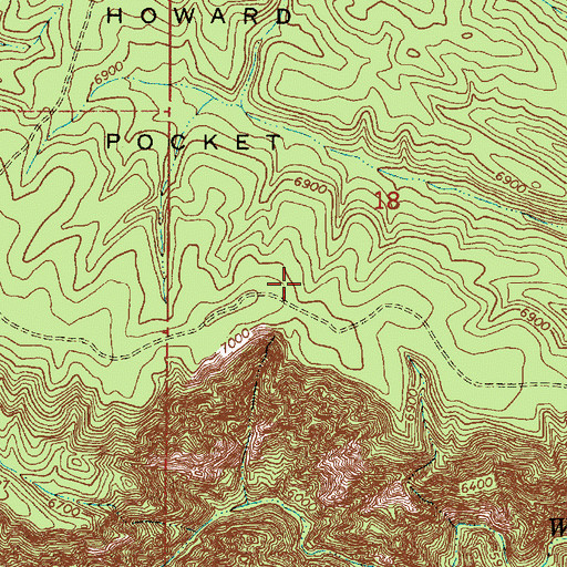 Topographic Map of Pansy Tank, AZ
