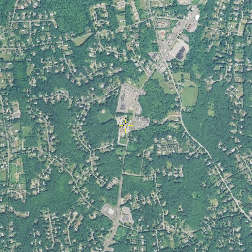 Aerial/Satellite Image of Monroe Elementary School, CT
