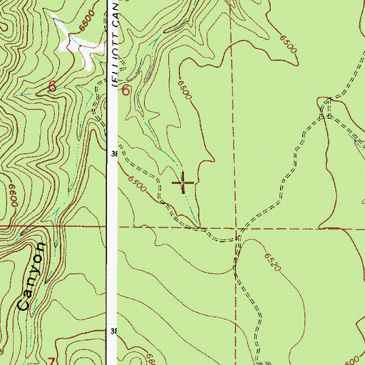 Topographic Map of Browse Tank, AZ