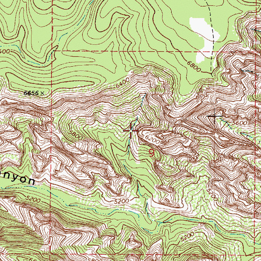 Topographic Map of AM Tank, AZ