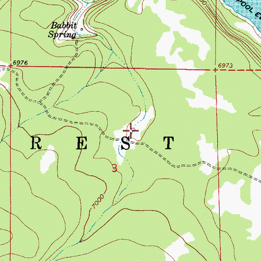 Topographic Map of Pit One Tank, AZ
