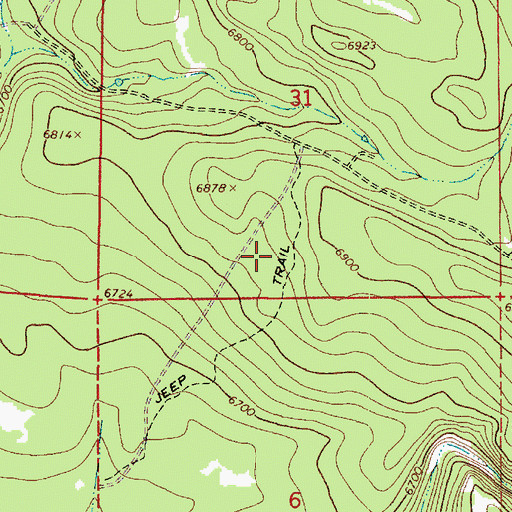Topographic Map of Adlib Tank, AZ