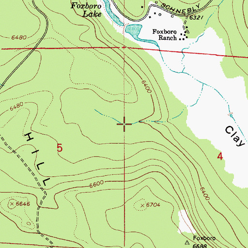 Topographic Map of Clay Tank, AZ